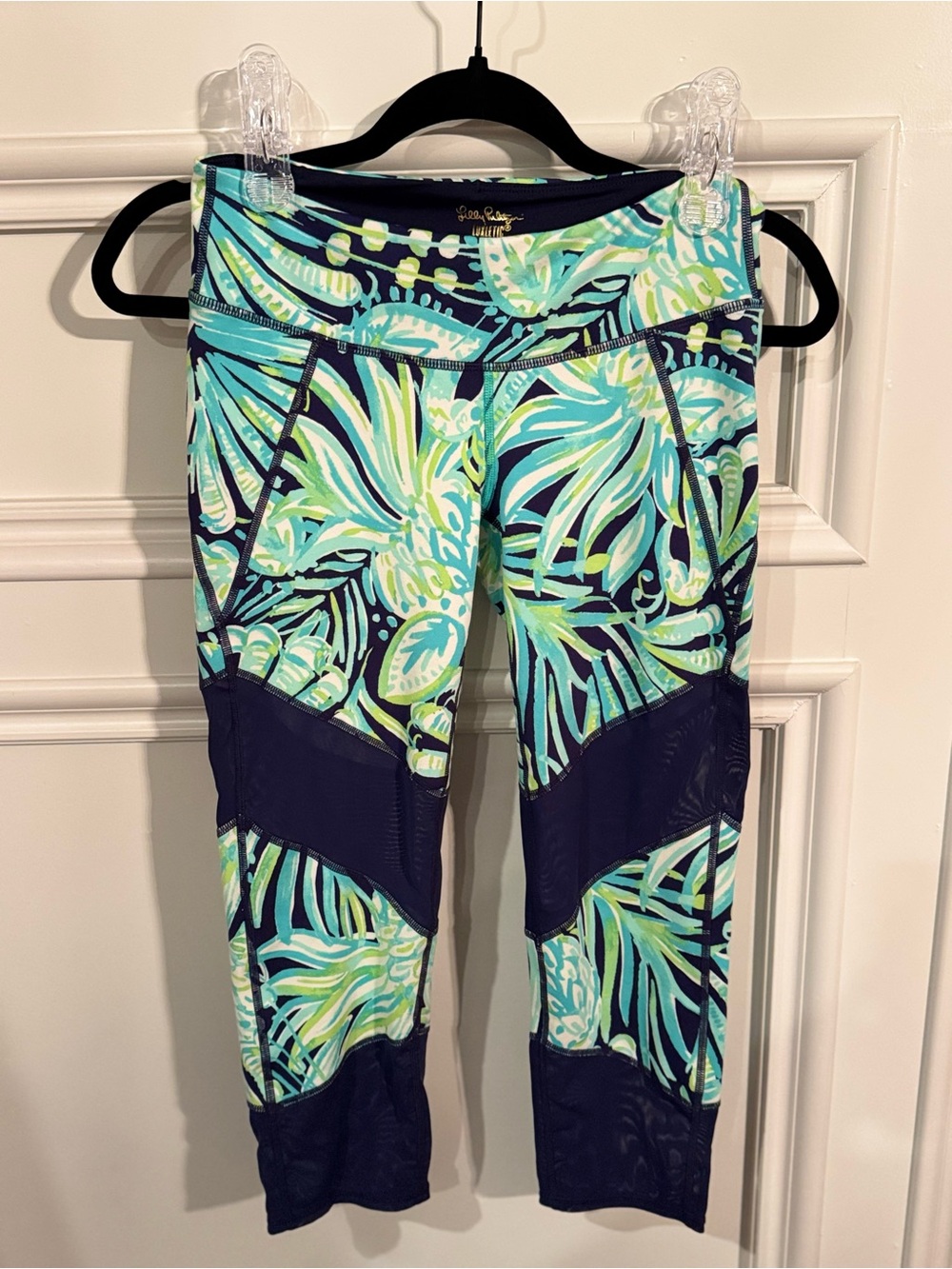 Lilly Pulitzer Luxletic Thea Mesh Crop Leggings